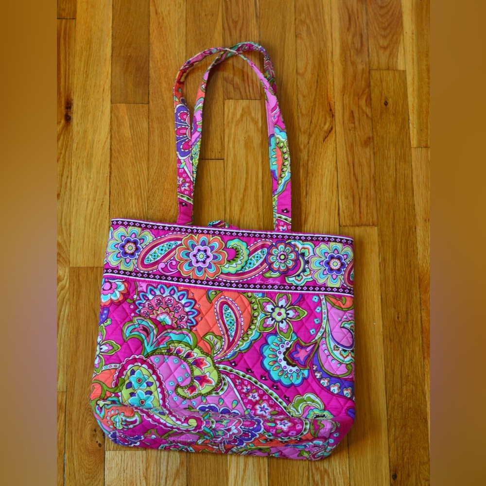 Vera Bradley Pink Swirls Tote